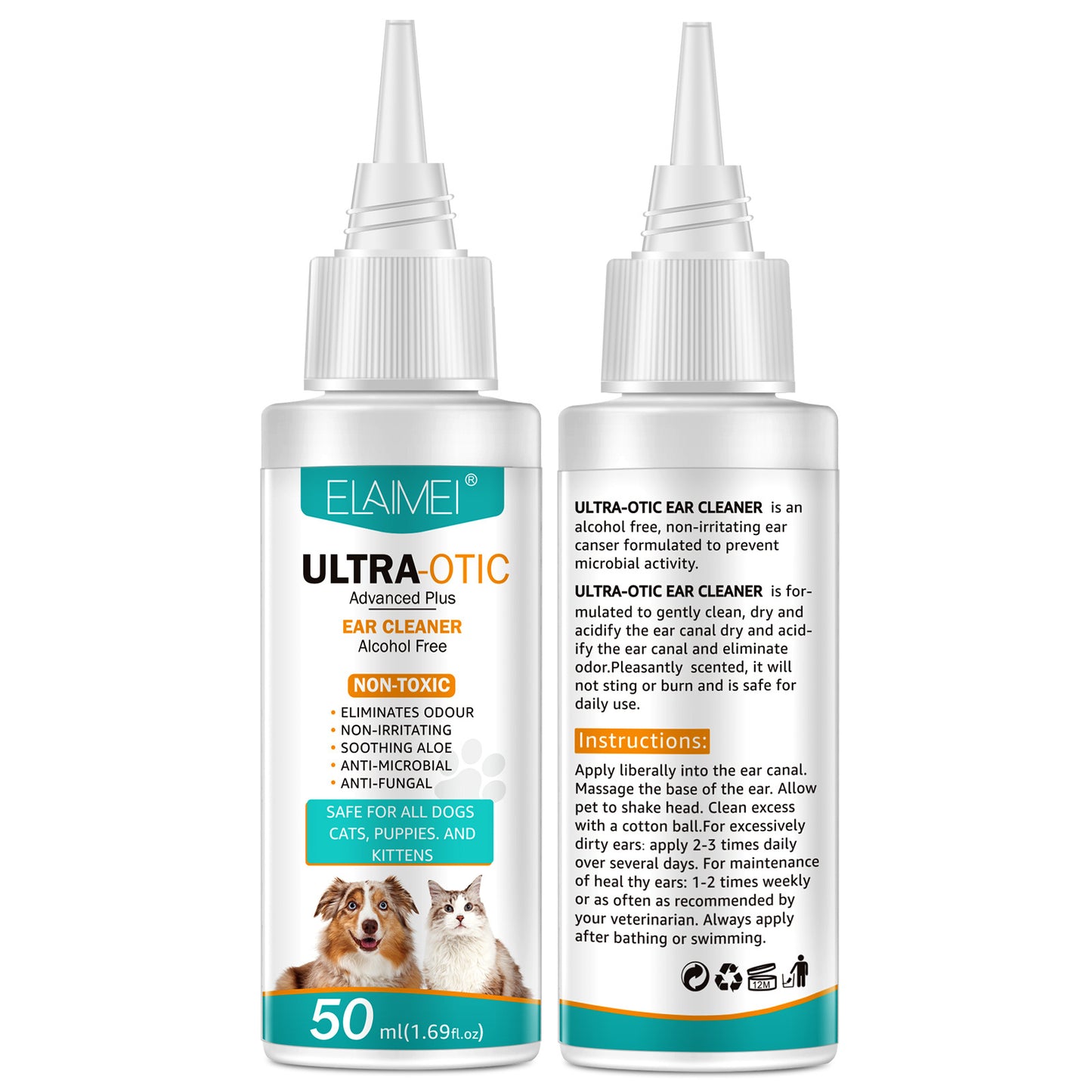 FurHaven Formulated Pet Ear Cleaner 50ml